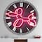 Designart 'Balloon Dog Oversized Modern Wall Clock